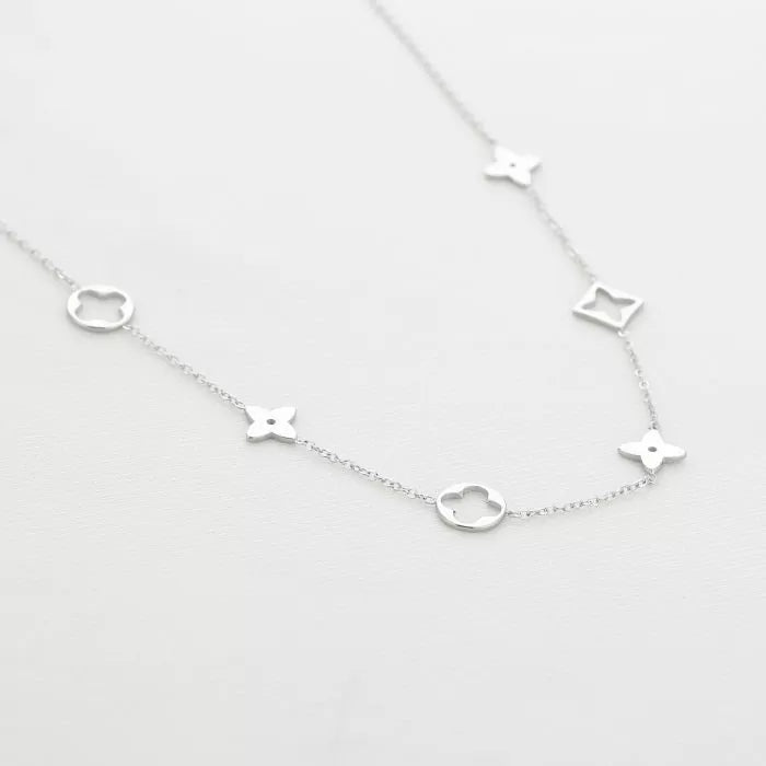 Ketting klaver figuurtjes