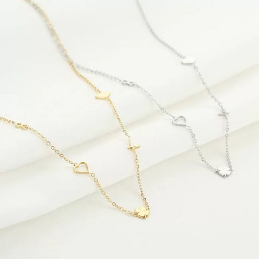 Fijne ketting met figuurtjes