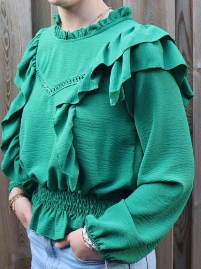 Ivy blouse groen