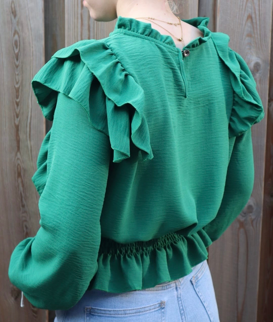 Ivy blouse groen