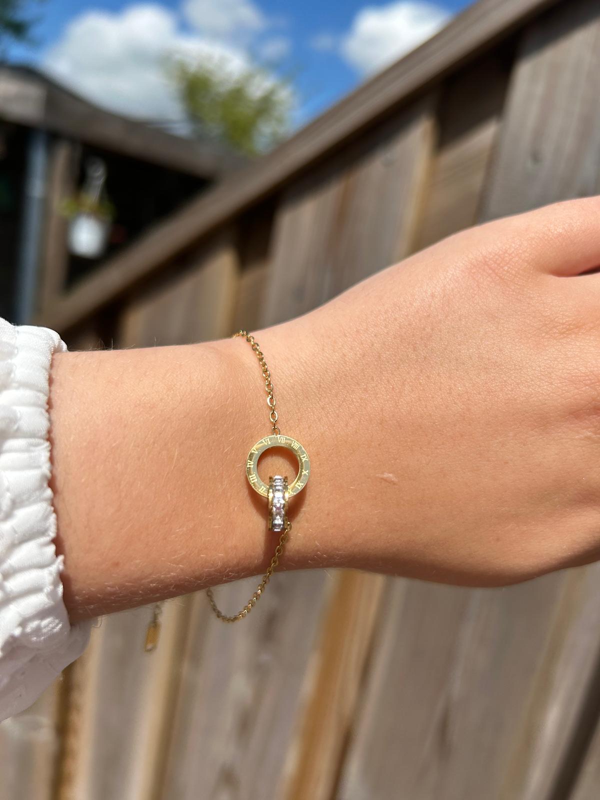 Romy armband goud