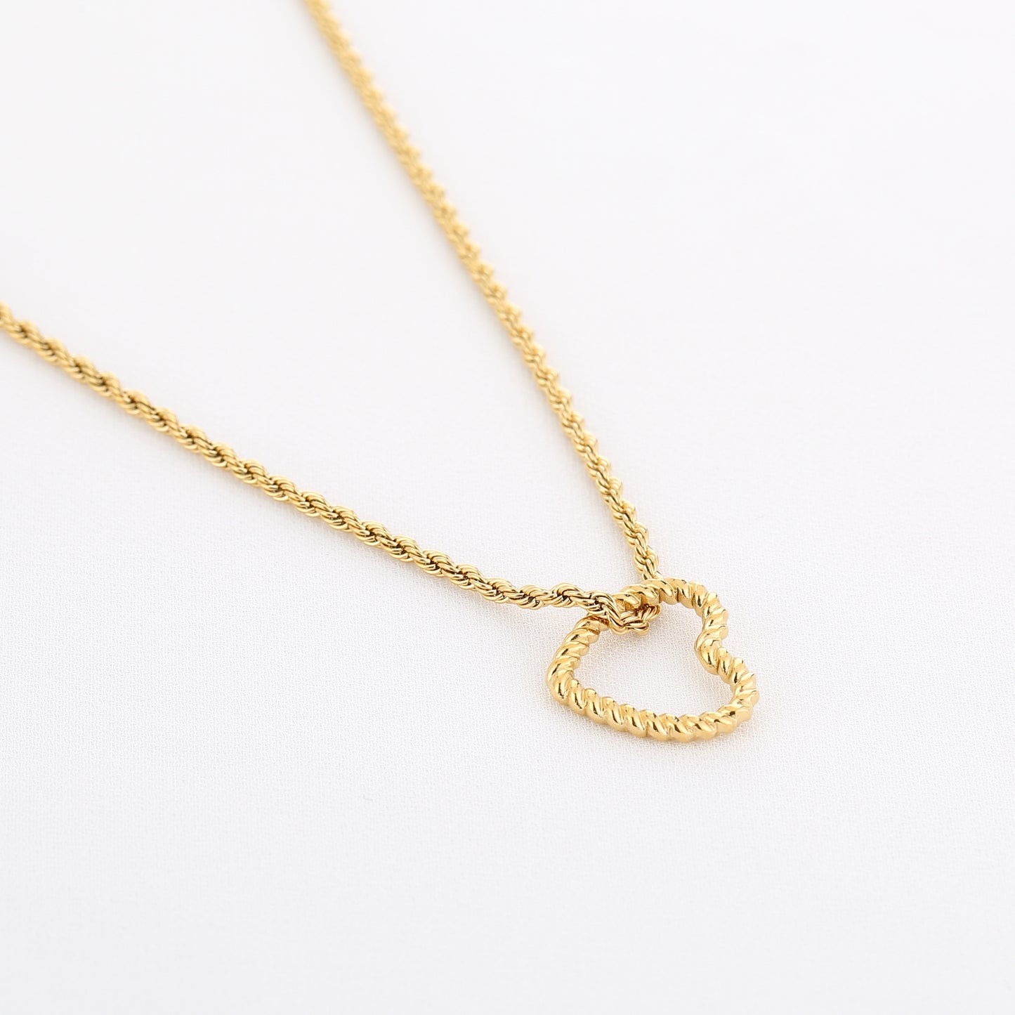 Ketting met chic hart