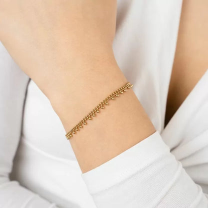 Armband dots - Goud